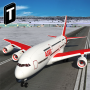 icon Snow Cargo Jet Landing 3D