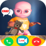 icon Yellow Baby 2 Video Call & Chat Simulator