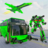 icon Army Bus Robot Transform Wars 4.3