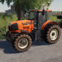 icon Real farming tractor