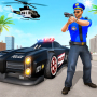 icon Police Car Cop Duty