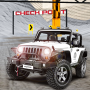 icon Off-road Mountains Jeep Racing