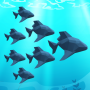 icon Crowd Fish 3D
