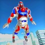 icon Flying Police Robot Rope Hero
