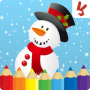 icon Kids coloring book: Christmas for lyf Wind 6