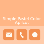 icon Simple Pastel Color (Apricot)