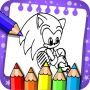 icon Coloring Sonic