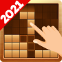 icon Block Puzzle Wood