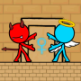 icon Stickman vs Fire and Water