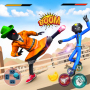 icon Stickman City Police Fighter vs Gangster