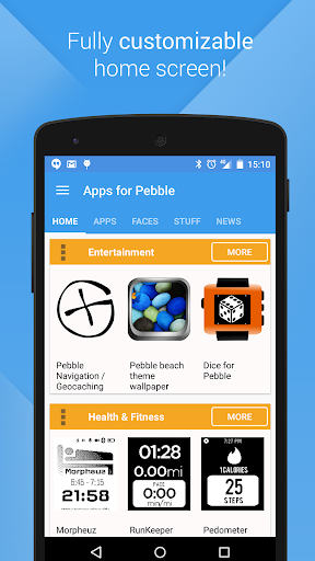 Pebble app android discount 10