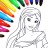 icon Princess coloring game 18.5.6