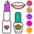 icon Glitter Beauty Coloring Pages 27