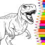 icon Dino Coloring