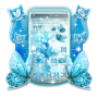 icon Flower Butterfly Glitter Theme