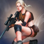icon Sniper Girls - 3D Gun Shooting FPS Game