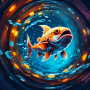 icon Blue Swirl