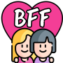 icon BFF Test: Quiz Your Friends for Samsung Galaxy J1 Ace(SM-J110HZKD)