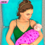 icon Pregnent Mother Life Simulator