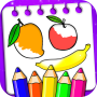 icon Fruits Coloring Book & Drawing for iball Andi Wink 4G