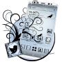 icon Illustration Crow Tree Theme for itel PowerPro P41