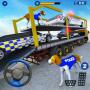 icon US Police Multi Level Car Transporter Truck 2020