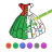 icon Princess Dress Coloring 1.4.8