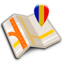 icon Map of Romania offline