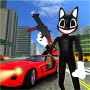 icon Scary Cartoon Cat Horror Game : Gangster Cat Mod
