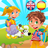 icon Funny Pets English and Spanish for Kids 2.05