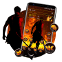 icon Fire Hell Man Launcher Theme