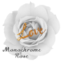 icon Monochrome Rose