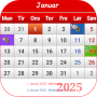 icon Dansk Kalender 2025 for Samsung Galaxy S Duos 3(SM-G313HU)