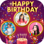 icon Birthday Photo Frame & Collage