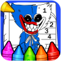 icon Huggy: Poppy Coloring playtime