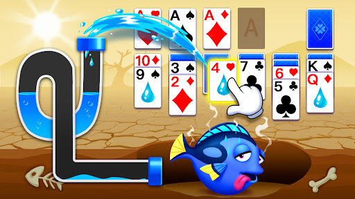 Solitaire Klondike Fish програмаас үнэгүй худалдаж авсан MOD AK