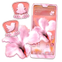 icon Hawaiian Hibiscus Flower Launcher Theme