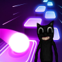 icon Cartoon Cat Tiles Hop Game