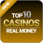 icon TOP 10 ONLINE CASINOS - REAL MONEY MOBILE CASINOS