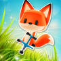 icon Loco Pets: Fox & Cat co op for itel PowerPro P41