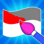 icon Flag Painter: Coloring Game