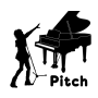 icon Piano Pitch