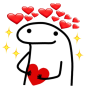 icon Lovely Flork Stickers