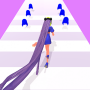 icon Long Hair Girl Runner 3D 2022