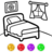 icon Bedroom Coloring 2.4