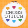 icon Cross Stitch Coloring Book
