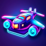 icon Merge Planes Neon Game Idle for itel PowerPro P41