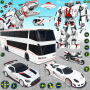 icon School Bus Robot Car Game