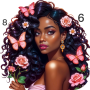 icon Melanin Poppin Color by Number