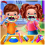 icon Twins Baby Dental Care Game